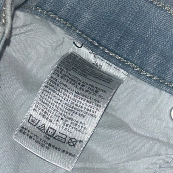 Banana Republic Skinny Fit Jeans Women's 29/8 Blue 5-Pocket Light Wash - Picture 4 of 6